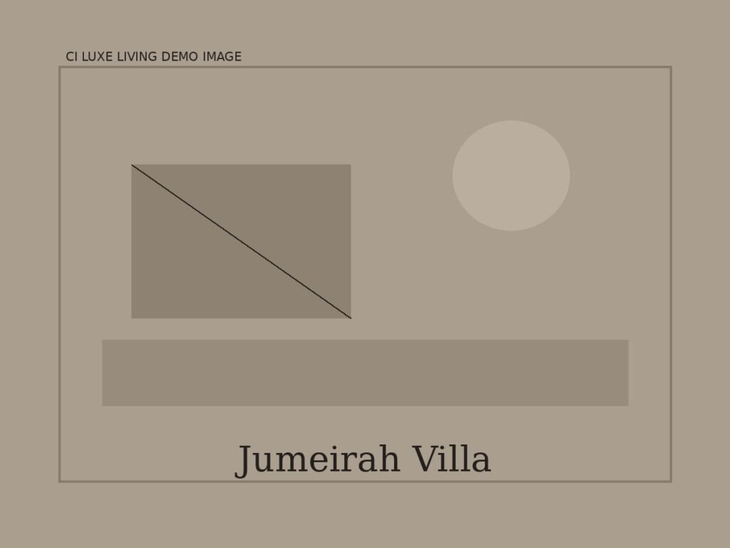 Jumeirah Villa Refresh