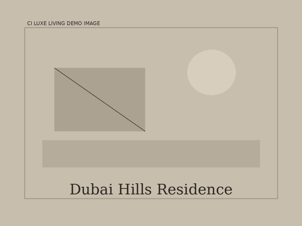 Dubai Hills Family Residence
